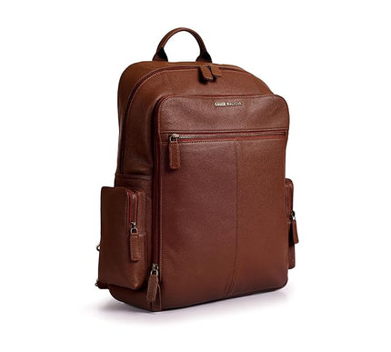 Gauge Machine Professional Genuine Leather Backpack