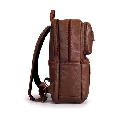 Gauge Machine Professional Genuine Leather Backpack