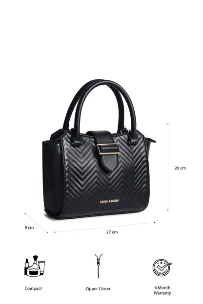 Gauge Machine Black Lumin Luxe Sling Bag