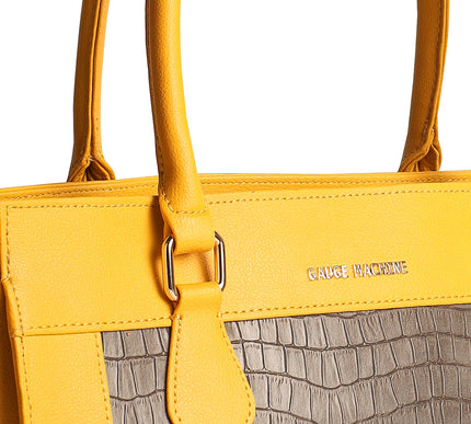 Yellow Adore Tote Bag