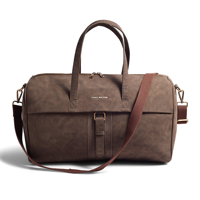 Gauge Machine Brown Duffle Baggage