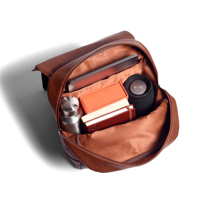 Gauge Machine Tan Travel Back with Laptop Compartment