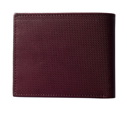 Brown Honeycomb Textured Bi-fold  wallet