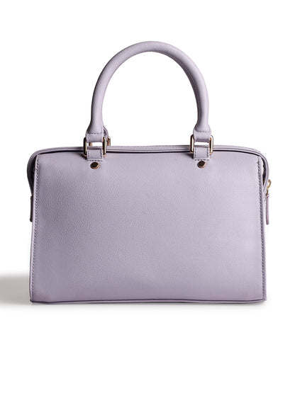 Urban Elegance Lavender Bowling Handbag