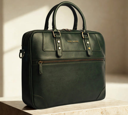 Gauge Machine 16" Messenger Laptop Bag with Detachable Strap