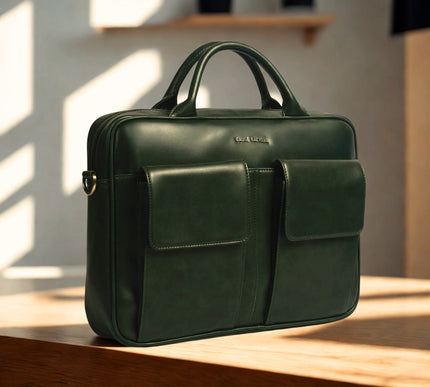 Gauge Machine 16" laptop bag with Detachable Strap
