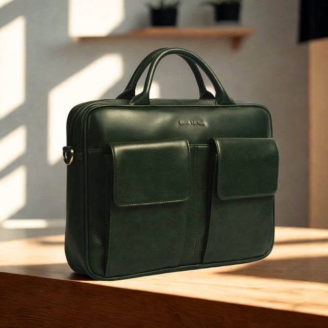 Gauge Machine 16" laptop bag with Detachable Strap