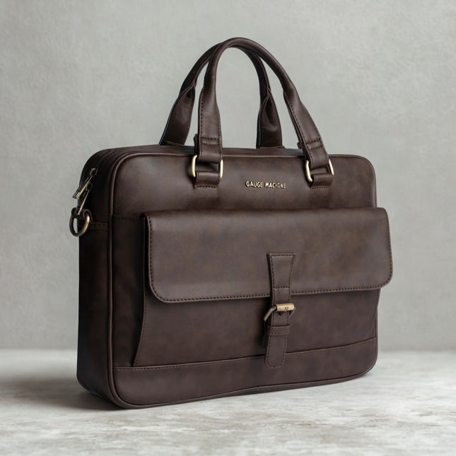 Gauge Machine 16" Laptop Bag with Detachable Strap