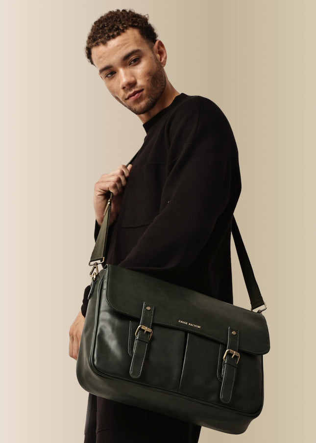 Gauge Machine 16" Laptop Bag with Detachable Strap