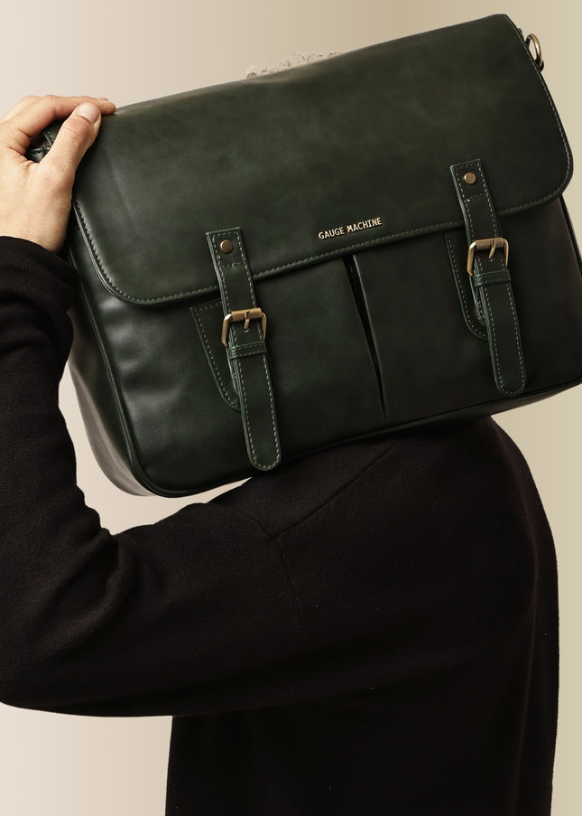 Gauge Machine 16" Laptop Bag with Detachable Strap