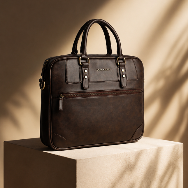 Gauge Machine Harbor 16" Laptop Bag with Detachable Strap